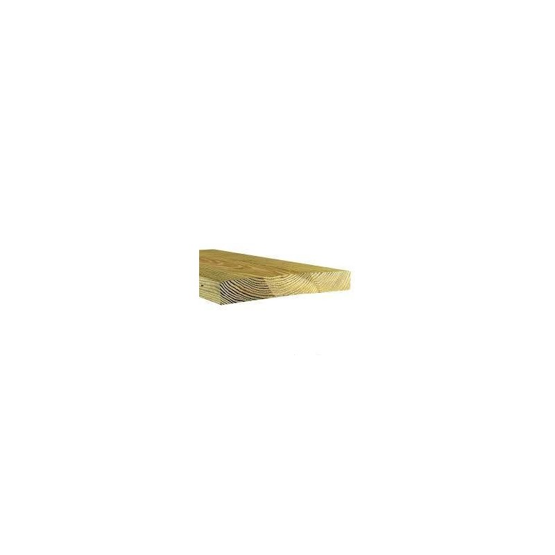 LENGTH 2" X 8" X 12' TREATED DRESS PITCH PINE