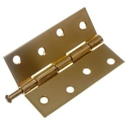 PAIR 2 1/2" X 2 1/2" ZINC...