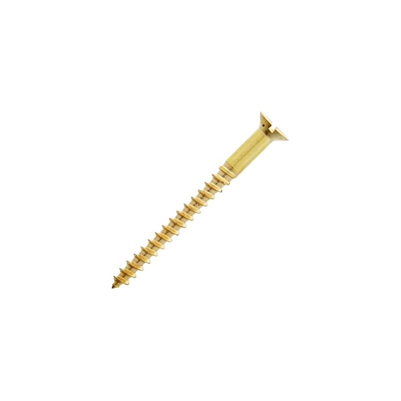 SOLID BRASS SCREWS 10G X 2"