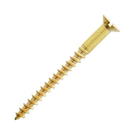 SOLID BRASS SCREWS 10G X 2"