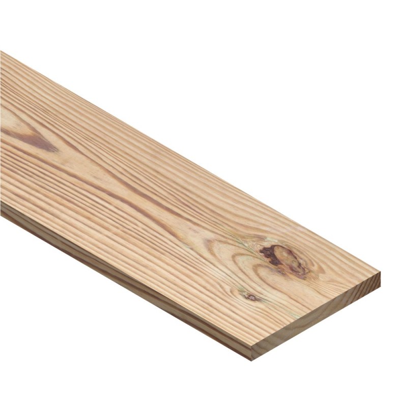 LENGTH 1'' X 8'' X 16' TREATED WEATHER BOARD