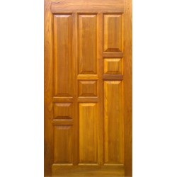 32" X 80" TEAK DOOR WITH...