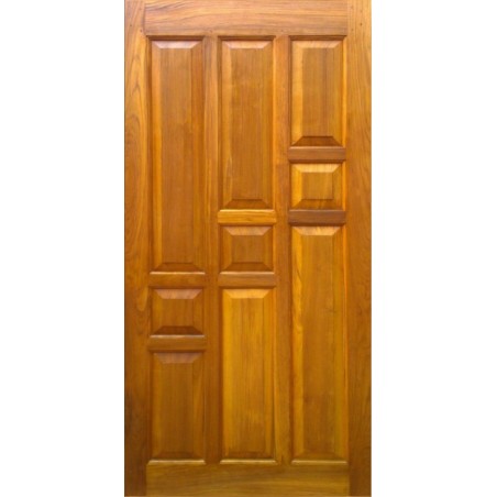 32" X 80" TEAK DOOR WITH OPENING TYPE A