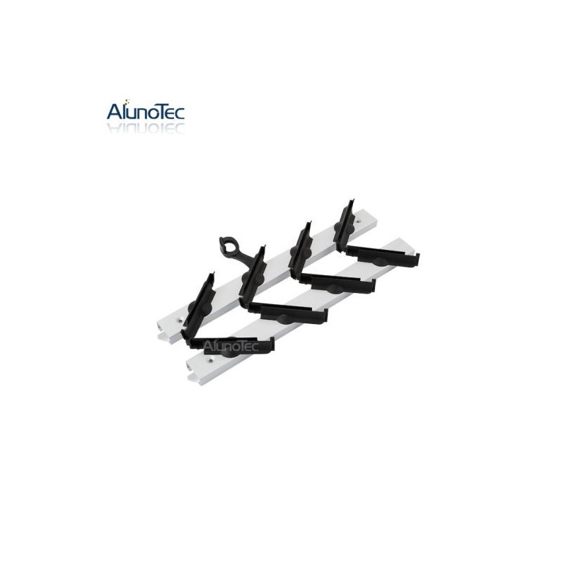 4" LOUVERS FRAME ALUMINUM 8 BLADE (PER PAIR)