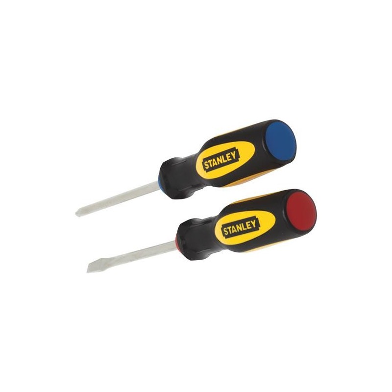 STANLEY 2PCS SCREWDRIVER SET 4"