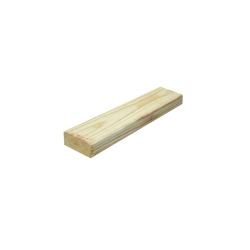 TREATED DRESS PITCH PINE 2" X  4" X 12'