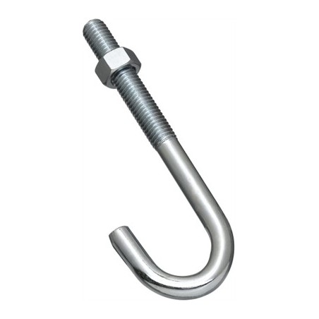 1/2'' X 6'' J BOLT AND NUT