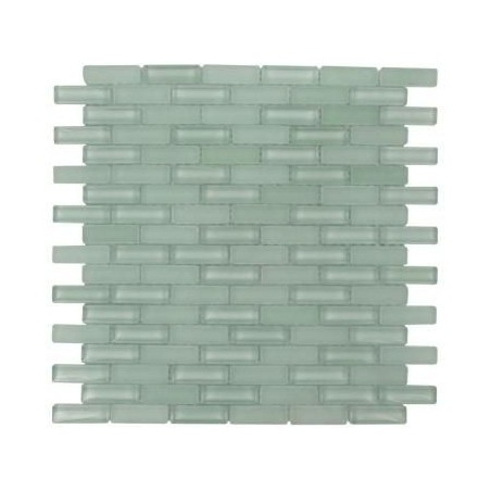 12 X 12 WALL TILE GREEN BRICK DESIGN