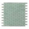 12 X 12 WALL TILE GREEN BRICK DESIGN