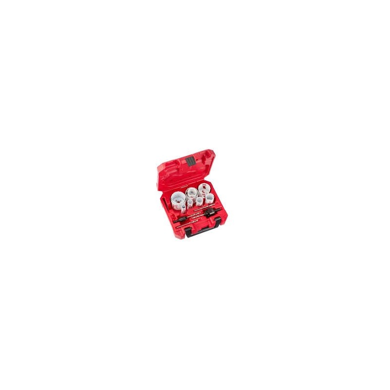 MILWAUKEE HOLE KIT 9/16-1 & 1/8"-1/2"