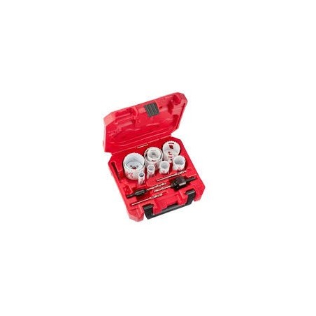 MILWAUKEE HOLE KIT 9/16-1 & 1/8"-1/2"