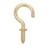1" CUP HOOK GOLD