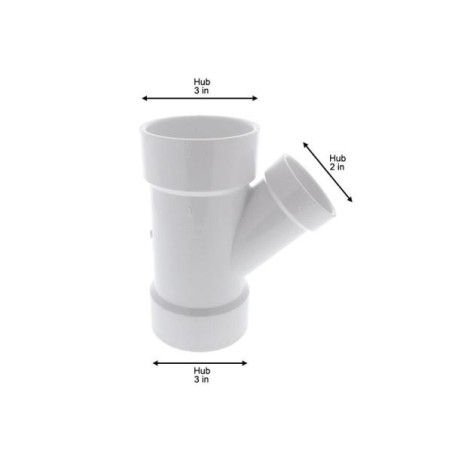 3" X 3" PVC CAN