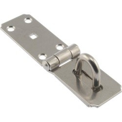 6" LIGHT HASP & STAPLE