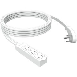 9FT WHITE EXTENSION CORD
