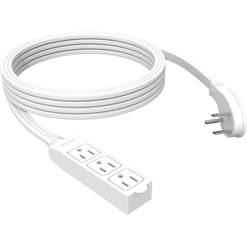 9FT WHITE EXTENSION CORD