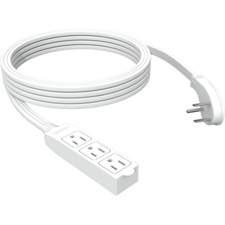 9FT WHITE EXTENSION CORD