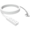 9FT WHITE EXTENSION CORD