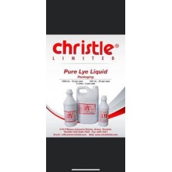 CHRISTLE LIQUID LYE- GALLON (4LT)