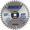 IRWIN 10" 40T TABLE SAW BLADE