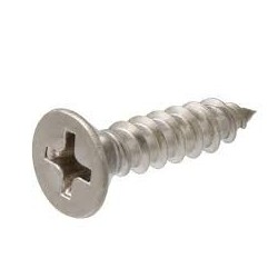 1" X 6" WOOD SCREW
