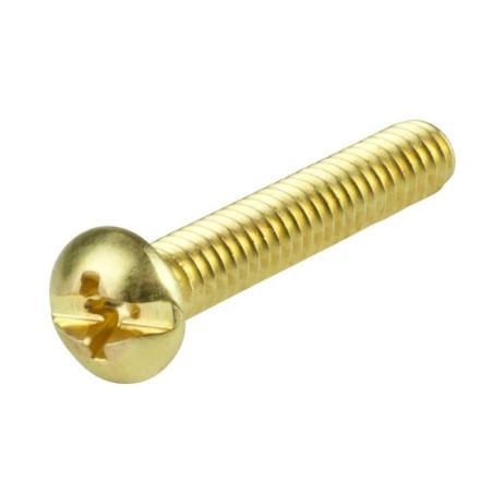 SOLID BRASS SCREWS 10G X 3/4"