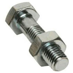 1 1/4" X 1/4" BOLT & NUT