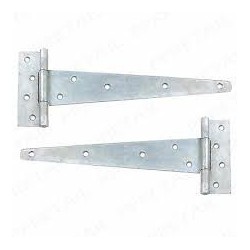PAIR TEE HINGES 8''