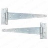 PAIR TEE HINGES 8''