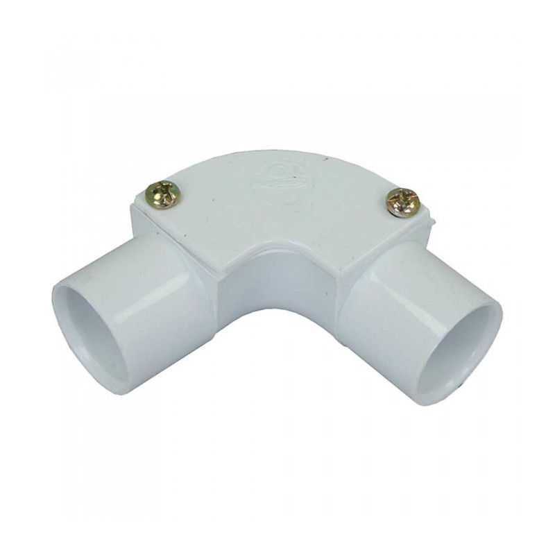 PVC INSPECTION ELBOW (25MM)- 3/4"
