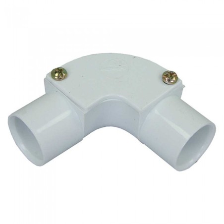 PVC INSPECTION ELBOW (25MM)- 3/4"