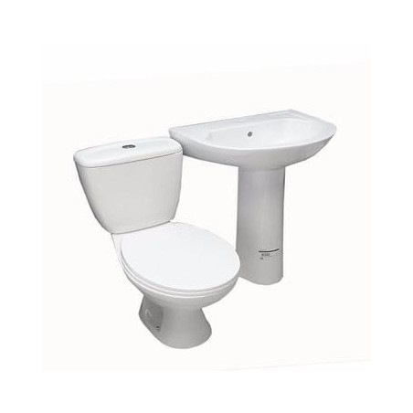 TWYFORD WHITE C/C TOILET SET