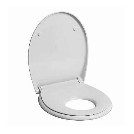 TWYFORD WHITE TOILET SEAT