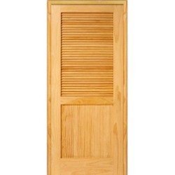 ODD SIZE PITCH PINE DOOR...