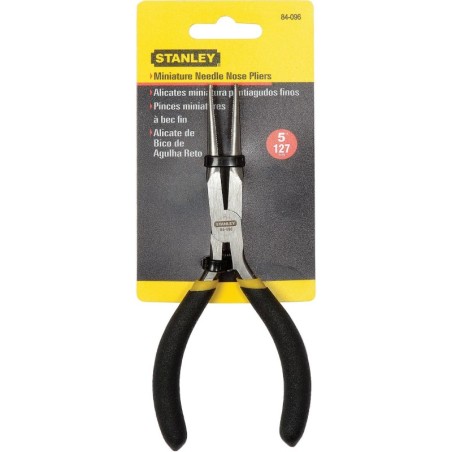 STANLEY LONG NOSE PLIERS 5"