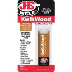 JB WELD KWIKWOOD WOOD REPAIR EPOXY PUTTY STICK