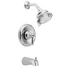 Benton Chrome Posi-Temp Tub/Shower [Moen]