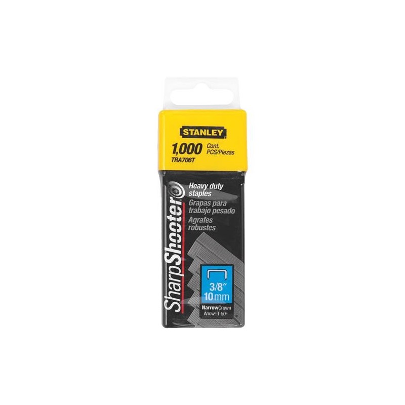 Staples, Heavy Duty, 	3/8 [Stanley]