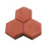 TRI HEX PAVER BLOCK RED