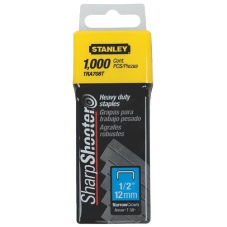 Heavy-Duty Staples, 1/2" [Stanley]