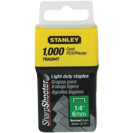 Light Duty 1/4" Staples [Stanley]