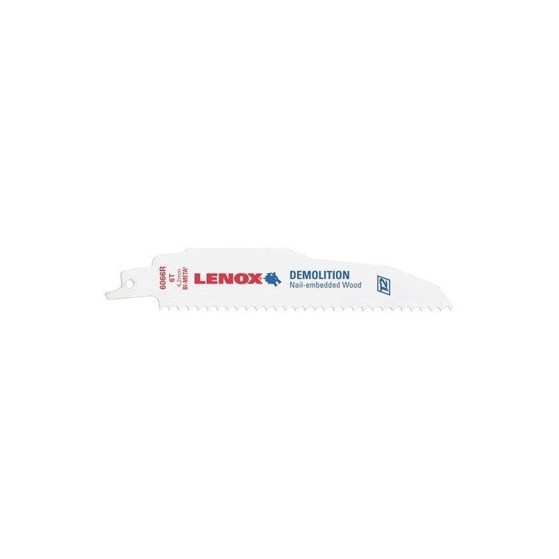 LENOX DEMOLITION BLADE (6" X 6 TP1)