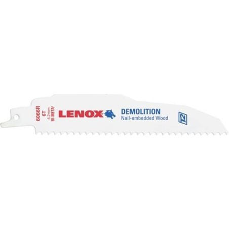 LENOX DEMOLITION BLADE (6" X 6 TP1)