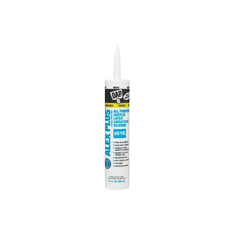 Acrylic Latex Caulk (Brilliant White) [DAP]