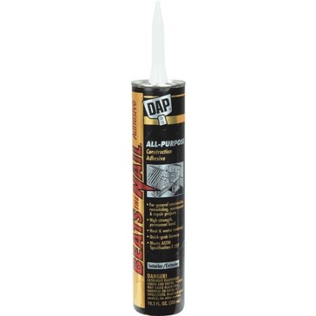 DAP ALL-PURPOSE CONSTRUCTION ADHESIVE