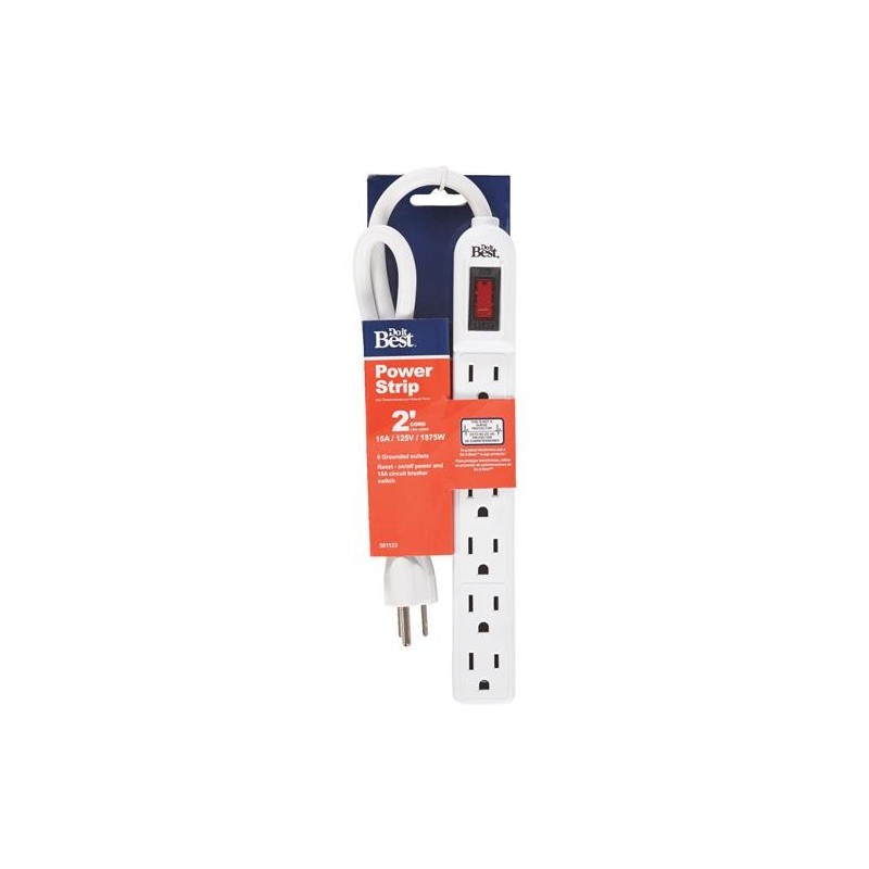 DIB 6 OUTLET POWER STRIP