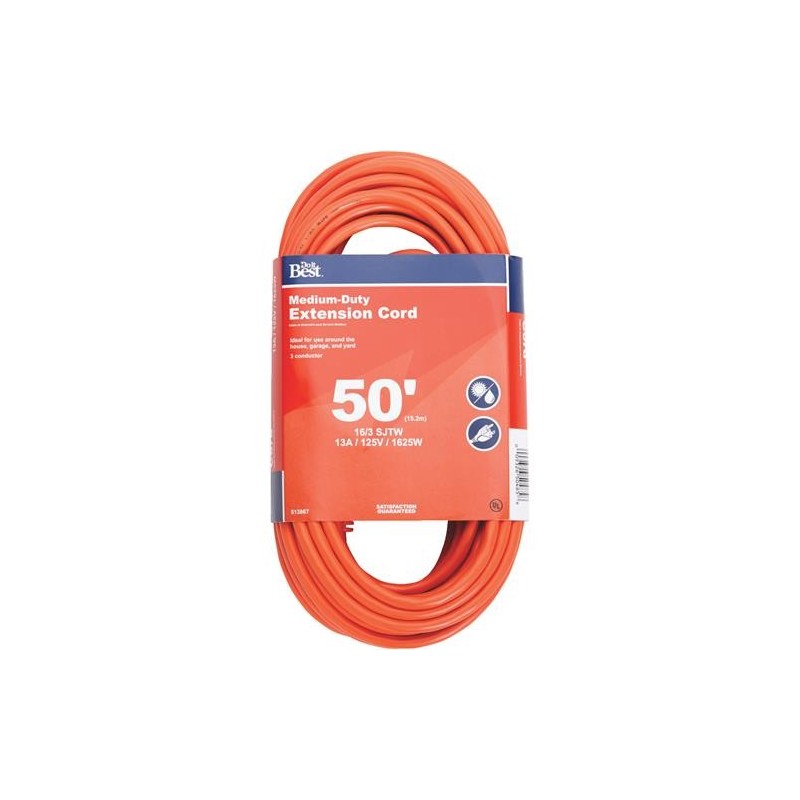 DIB EXTENSION CORD 50' MEDIUM DUITY