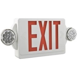RED EXIT COMBO LIGHT