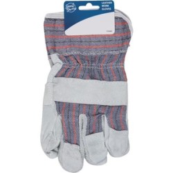 Leather Palm Gloves, 1 Pair [Smart Savers]