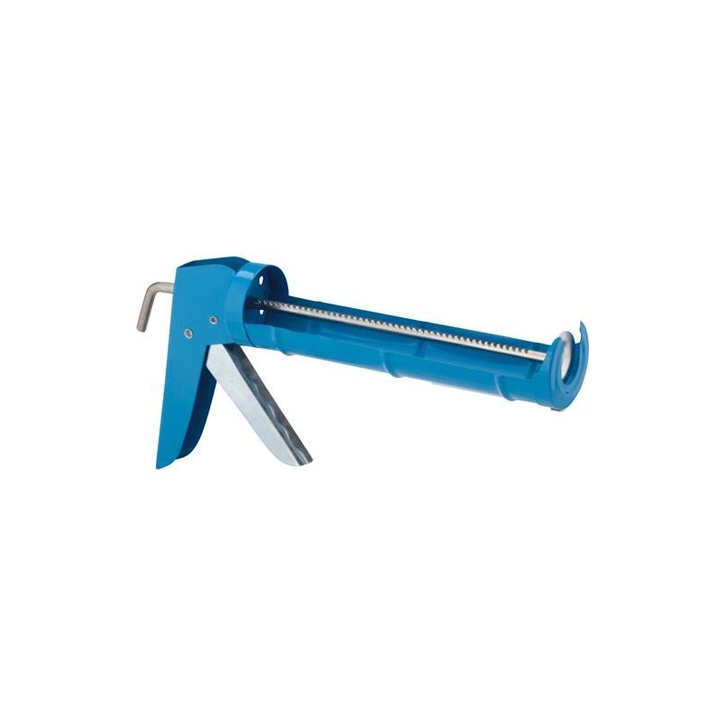 Caulking gun, 10oz, Light Blue